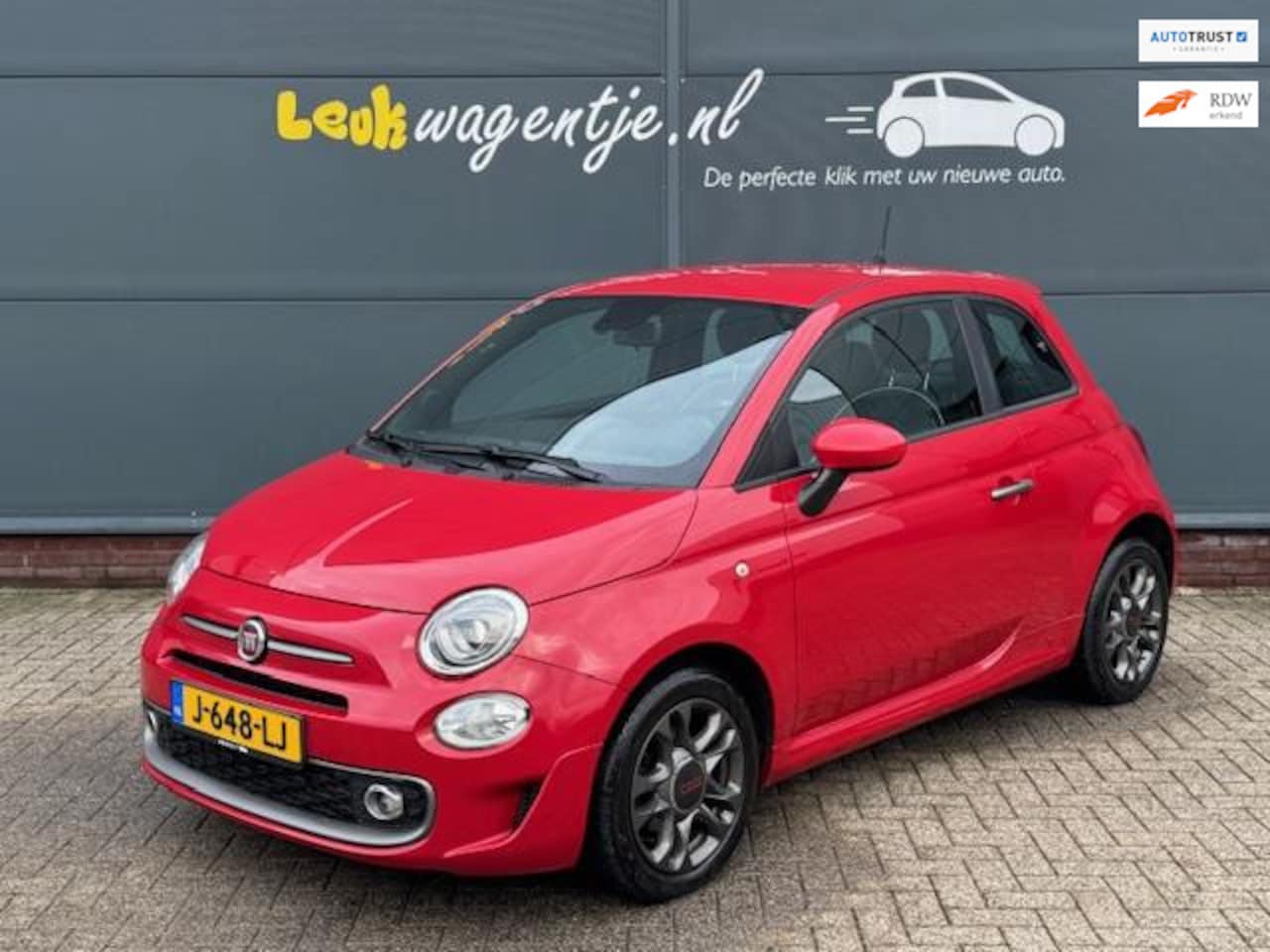 Fiat 500 - 1.2 500S Automaat *carplay *climate *parkeersensor - AutoWereld.nl
