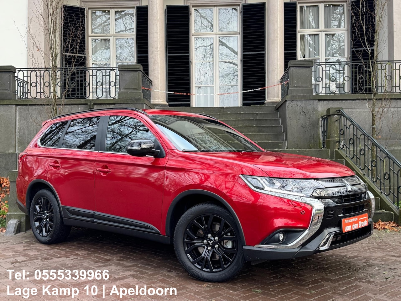 Mitsubishi Outlander - 2.0 2WD intense+ Automaat 7P Navi Camera Xenon Leder Trekhaak Pdc 1E-Eigenaar Full Options - AutoWereld.nl