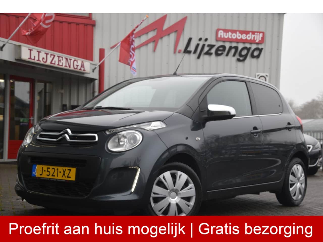Citroën C1 - 1.0 VTi Feel Airco | 5drs | Bluetooth | Audio | CV+AB | DAB - AutoWereld.nl