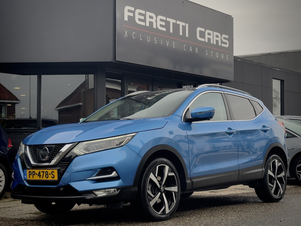 Nissan Qashqai - 1.2 TEKNA AUTOM PANODAK NAVI CAMERA360 LED LMV PDC - AutoWereld.nl