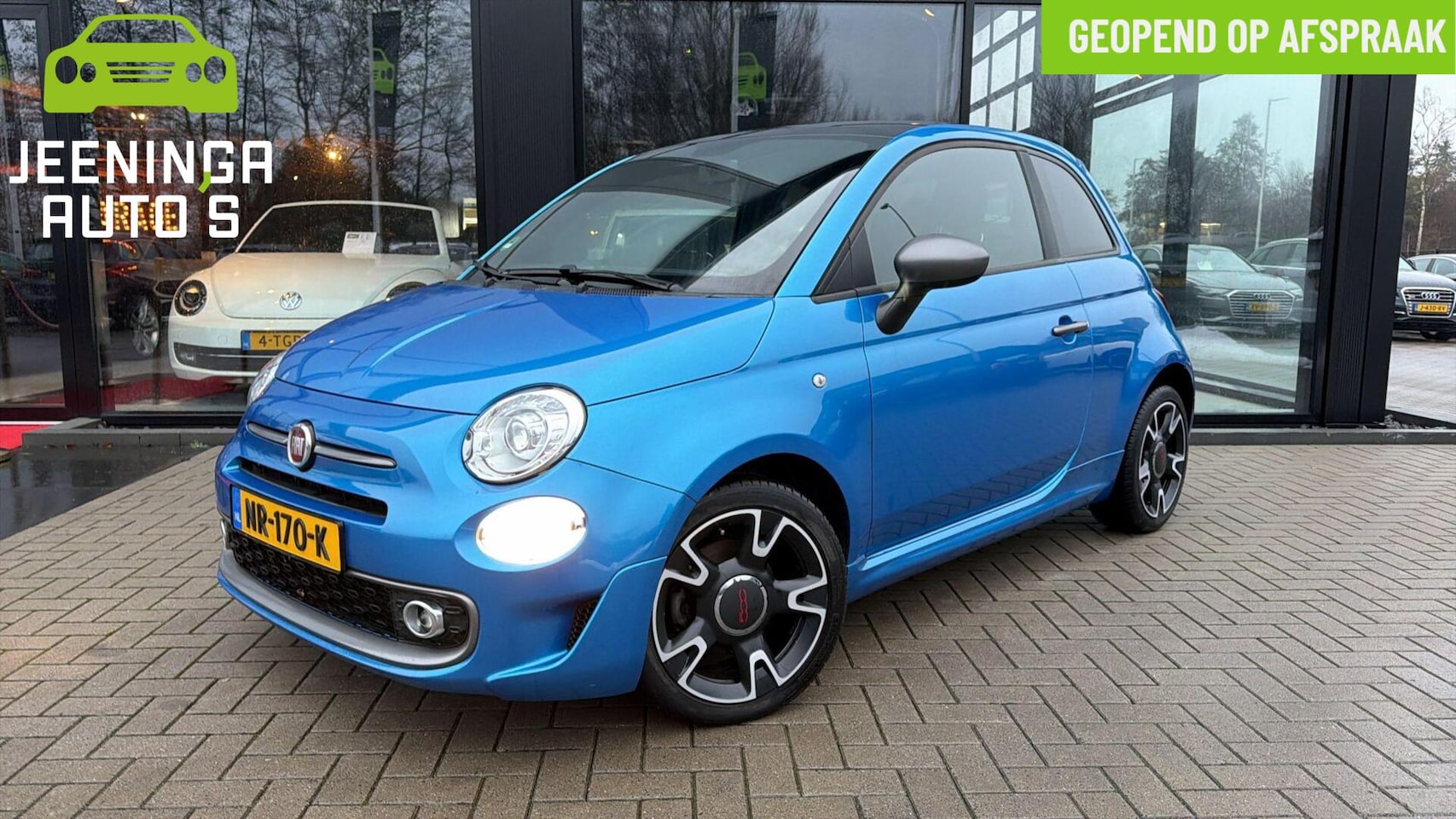 Fiat 500 - 0.9 TwinAir Turbo Sport|AppleCarPlay|Leer|Pano - AutoWereld.nl