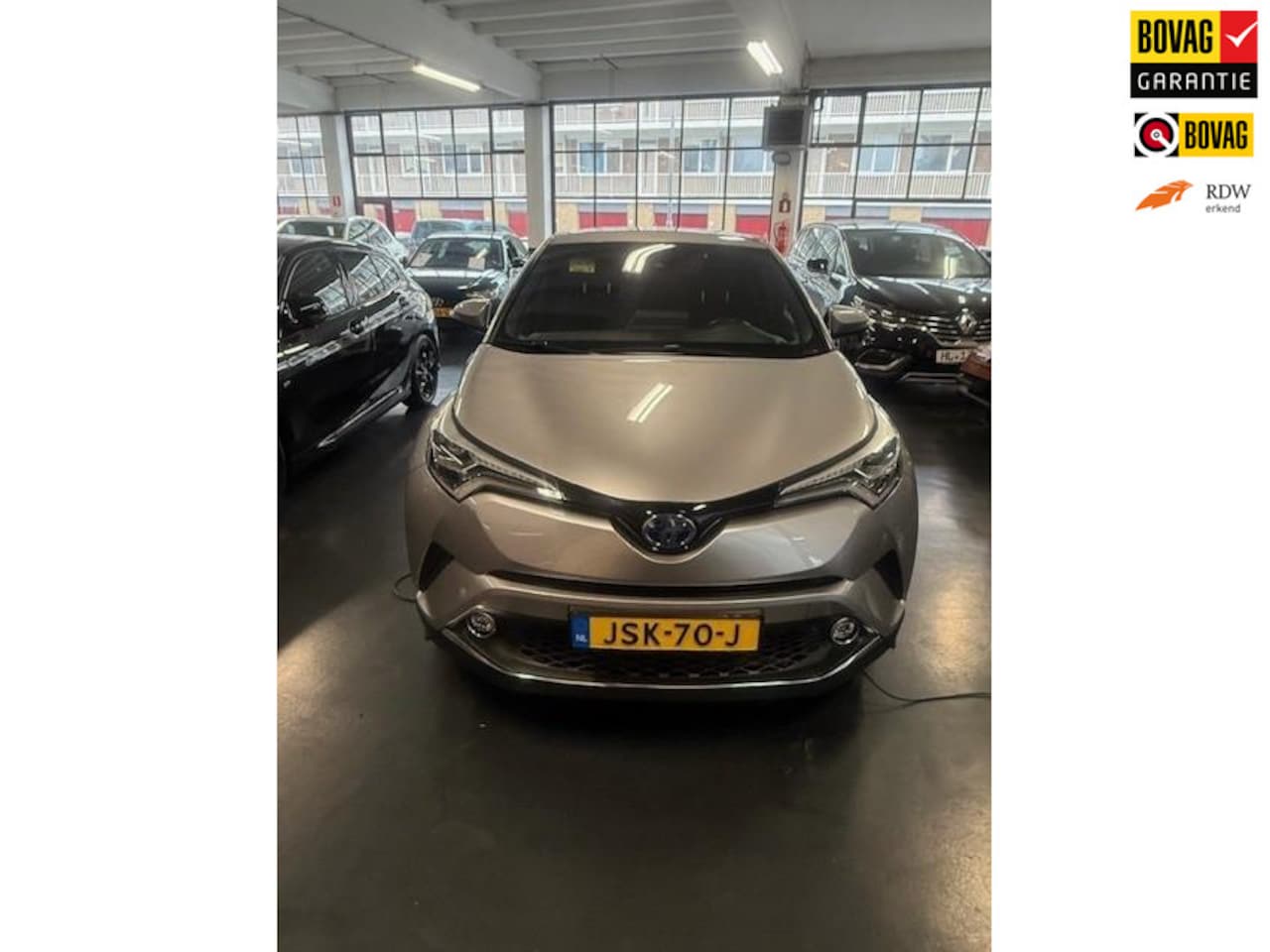 Toyota C-HR - 1.8 Hybrid Dynamic 1.8 Hybrid Dynamic ,Led ,Navi PDC ,Getinte ramen, Stuur verwarming , Multi funct. stuur, C - AutoWereld.nl