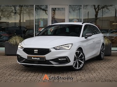 SEAT Leon Sportstourer - 1.5 FR TSI 150pk | Camera | Cruise | Trekhaak | Climate | Sfeer | Stoelverwarming | LED