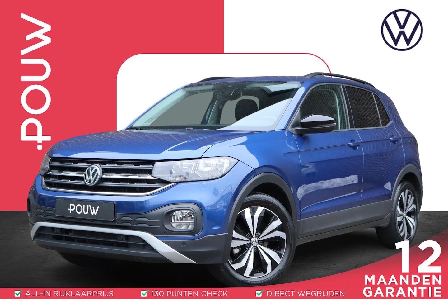 Volkswagen T-Cross - 1.0 TSI 115pk DSG Life | Navigatie | Adaptieve Cruise Control | Parkeersensoren Voor & Ach - AutoWereld.nl