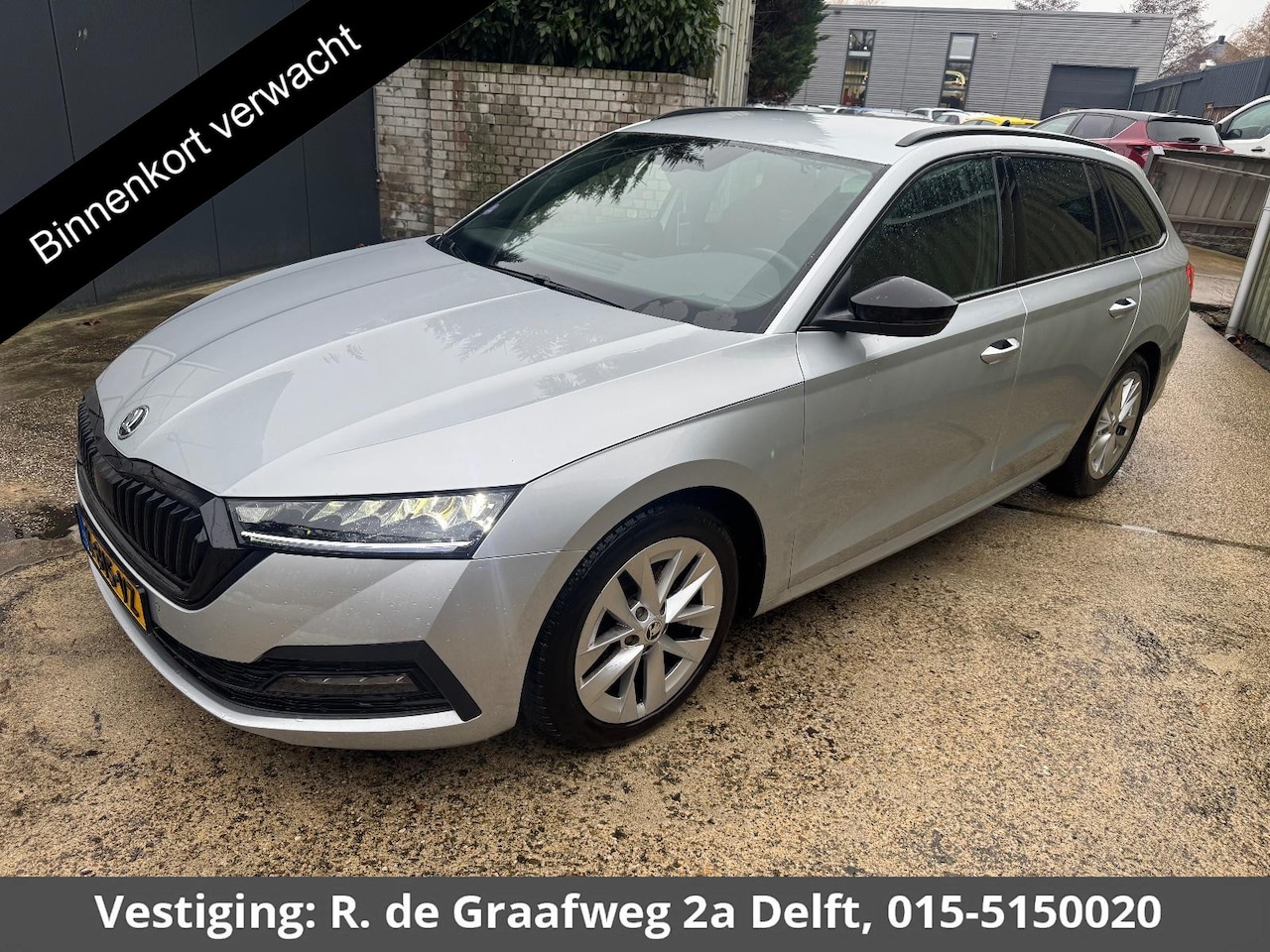 Skoda Octavia Combi - 1.0 e-TSI Sport Business | Apple Carplay/Android Auto | Navigatie | Trekhaak | Parkeersens - AutoWereld.nl