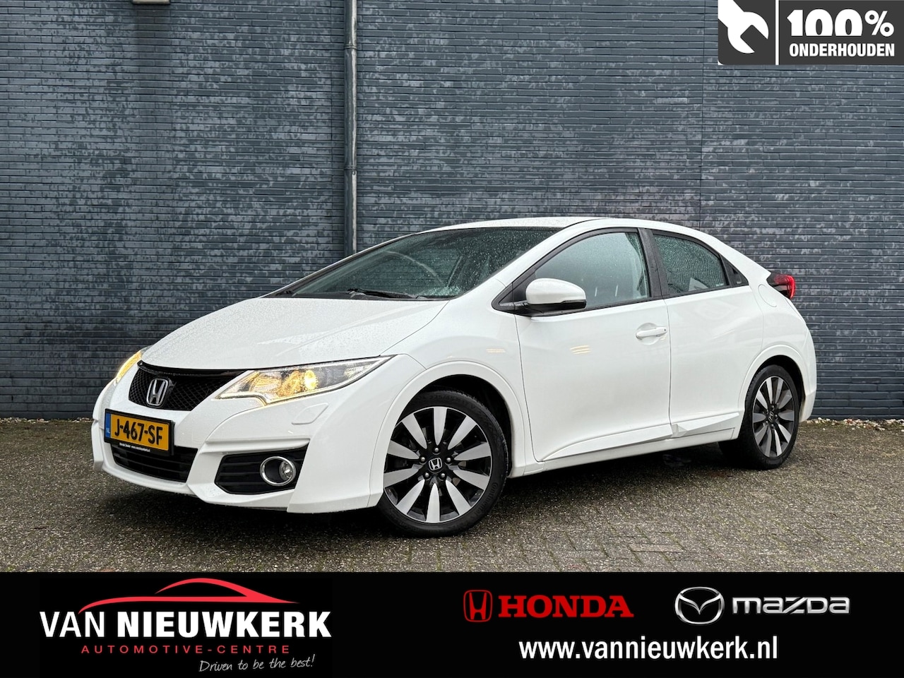 Honda Civic - 1.4 100pk Comfort Silverstone | Dealeronderhouden | achteruitrijcamera | Cruise control | - AutoWereld.nl