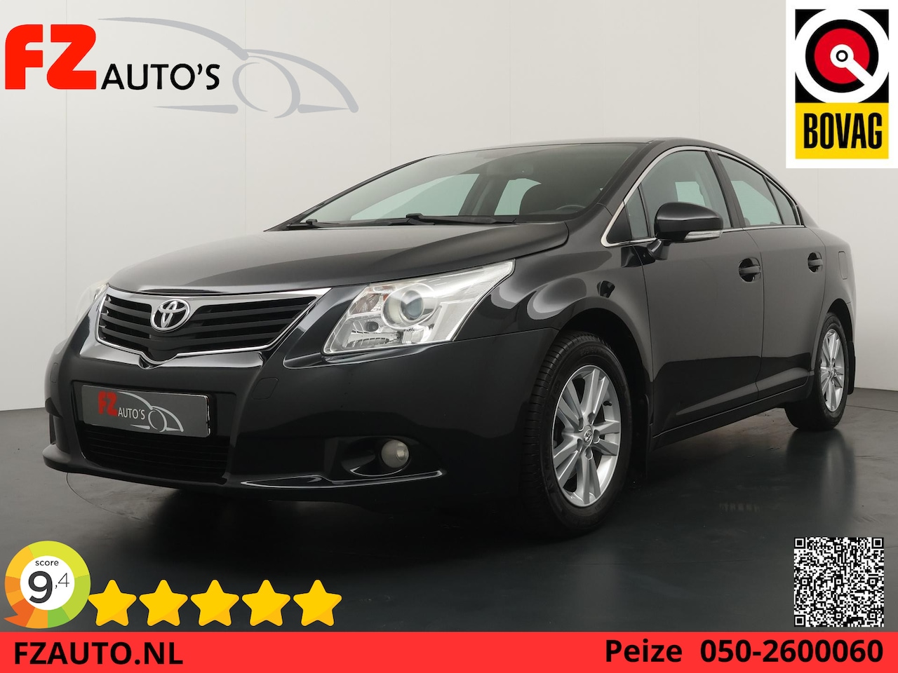 Toyota Avensis - 1.8 VVTi Dynamic - Navigatie - Climate Control - Trekhaak - AutoWereld.nl