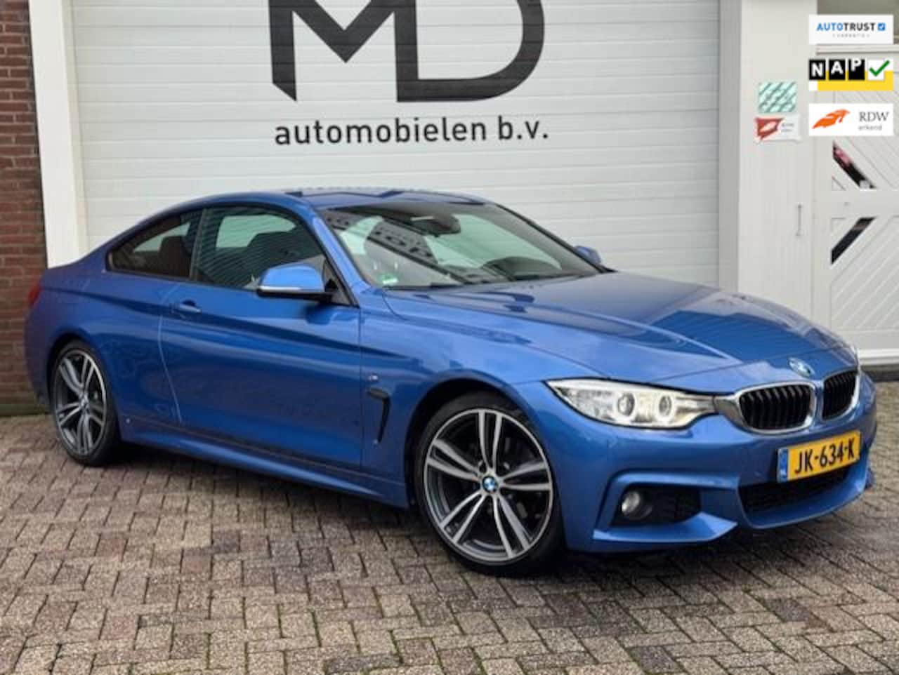 BMW 4-serie Coupé - 420i M Sport-1e eigenaar-Alcantara-LED-NAP - AutoWereld.nl