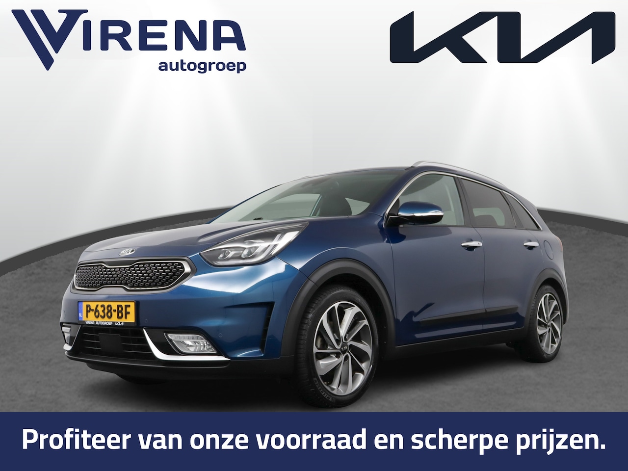 Kia Niro - 1.6 GDi Hybrid ExecutiveLine Stoelverwarming / Ventilatie - Radar Cruise controle - Achter - AutoWereld.nl