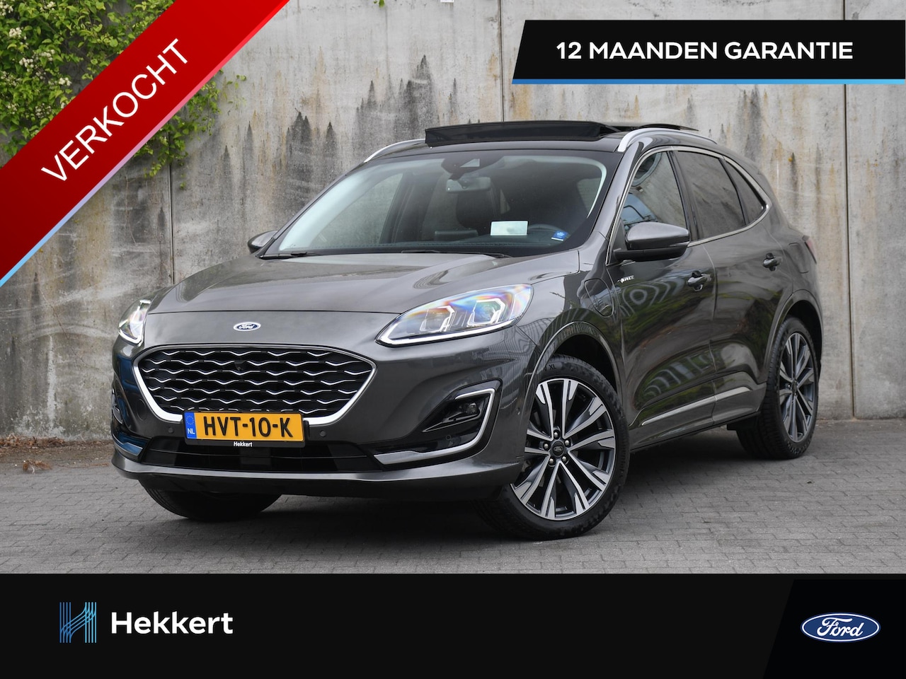 Ford Kuga - Vignale 2.5 PHEV 225pk Automaat SCHUIF-DAK | BLIS | 20''LM | HUD | B&O | ADAPT. CRUISE | P - AutoWereld.nl
