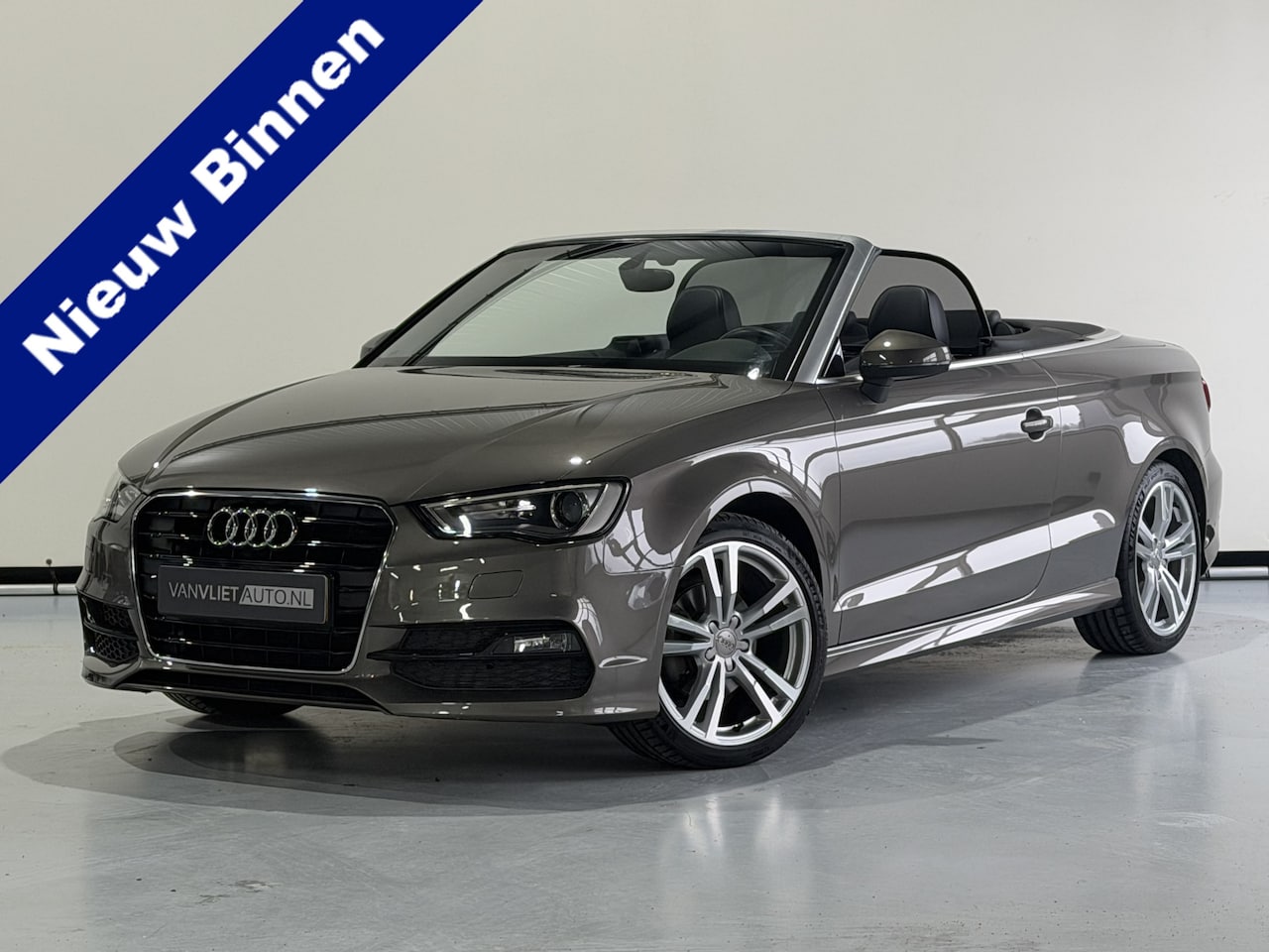 Audi A3 Cabriolet - 1.4 TFSI CoD Ambition Pro Line S 1.4 TFSI CoD Ambition Pro Line S Leder - AutoWereld.nl