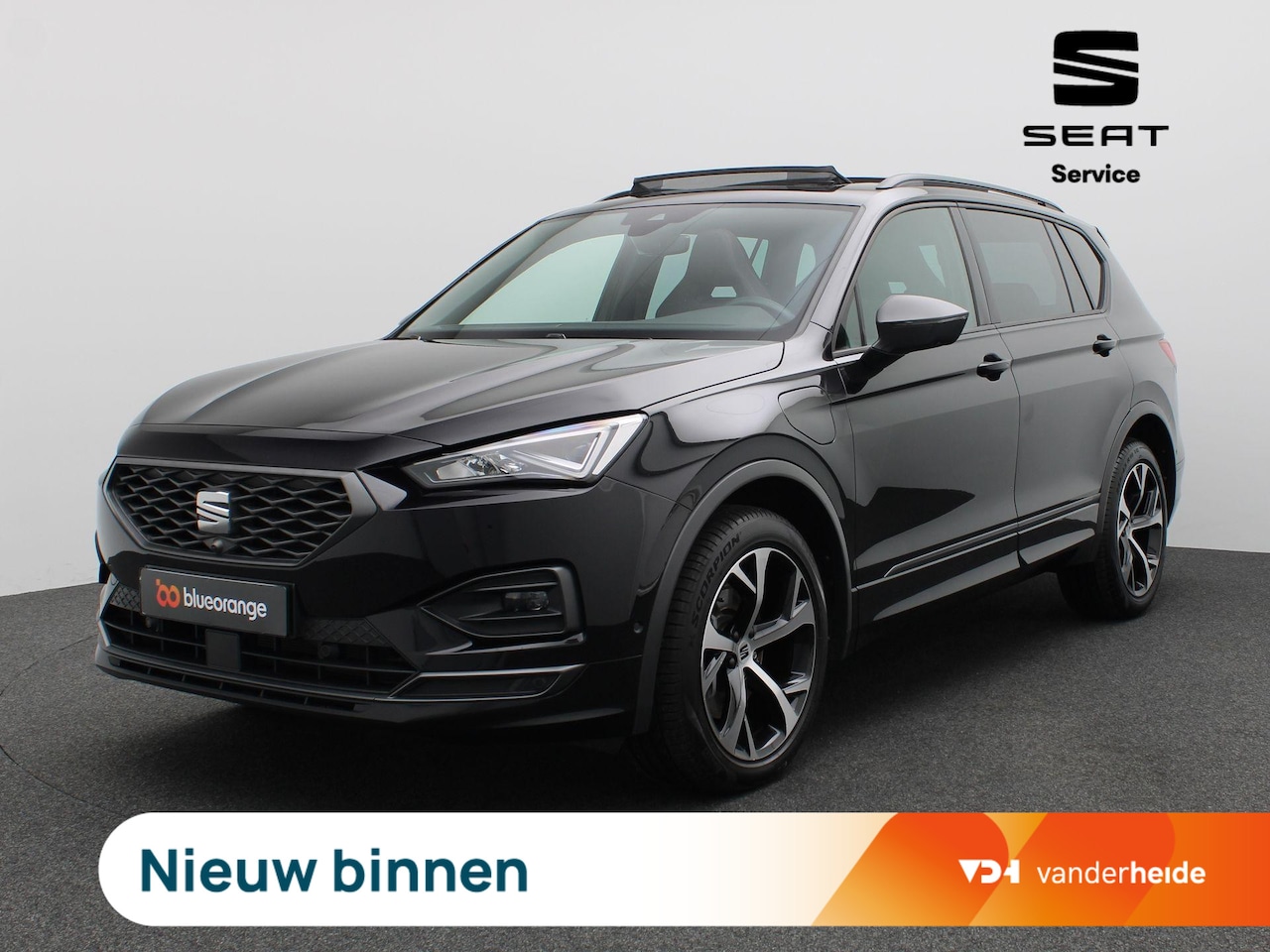 SEAT Tarraco - 1.4 TSI e-Hybrid PHEV FR Business Intens 245PK DSG Pano-Schuifdak, Trekhaak, 360gr. Camera - AutoWereld.nl
