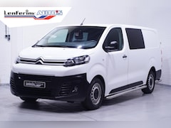 Citroën Jumpy - 2.0 HDI 120 pk Club XL Dubbel Cabine 6-Zits Airco ECC, Apple Carplay, Cruise Control, NAP,
