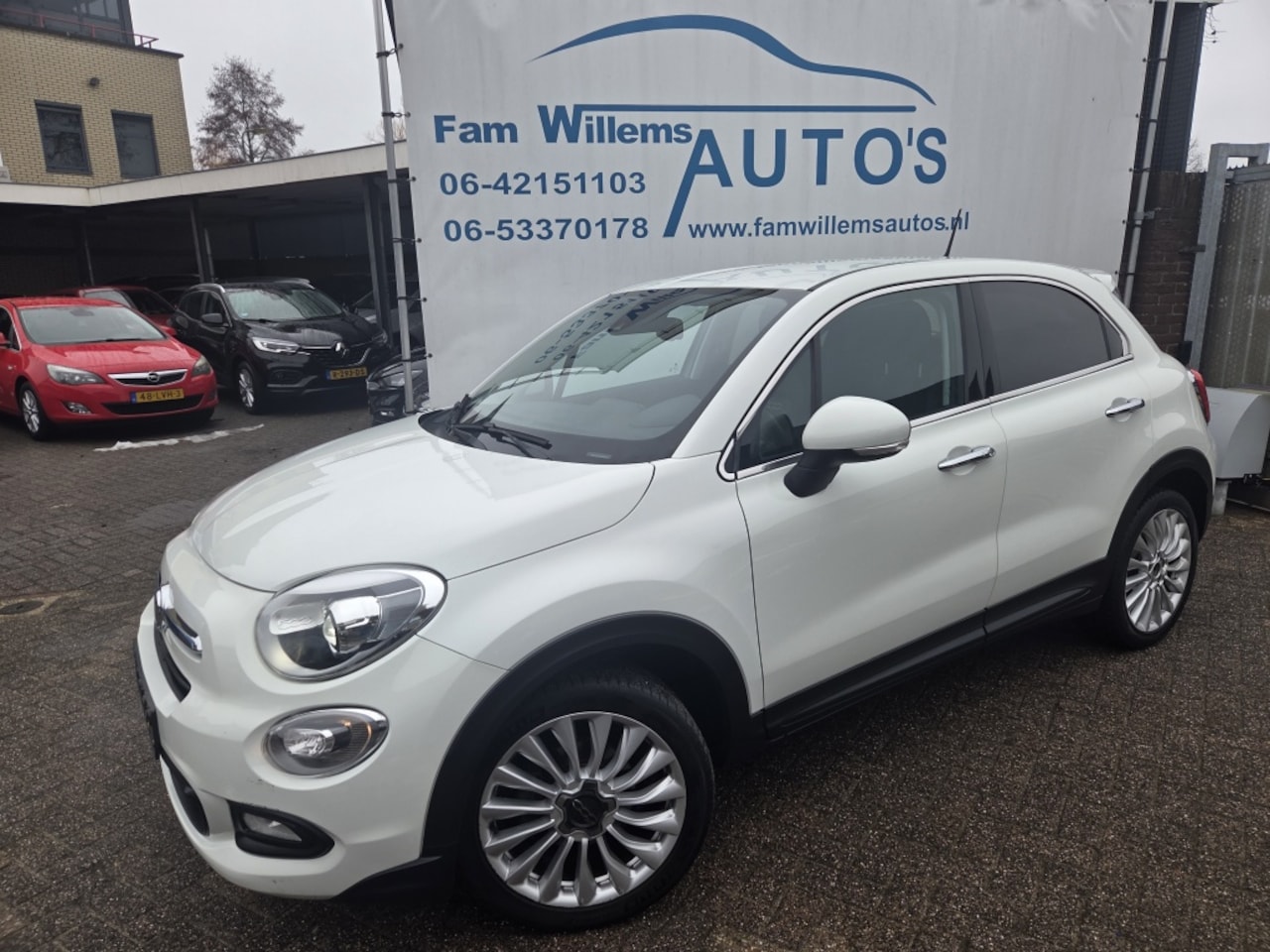 Fiat 500 X - 1.4 T M-Air Lounge Camera Navi - AutoWereld.nl