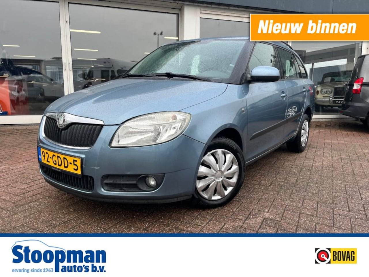 Skoda Fabia Combi - 1.4 16V Combi Ambiente Airco Cruise CV - AutoWereld.nl