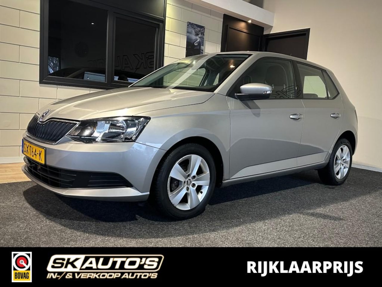 Skoda Fabia - 1.0 STYLE BNS l LMV l 5DRS l CRUISE l AIRCO l - AutoWereld.nl