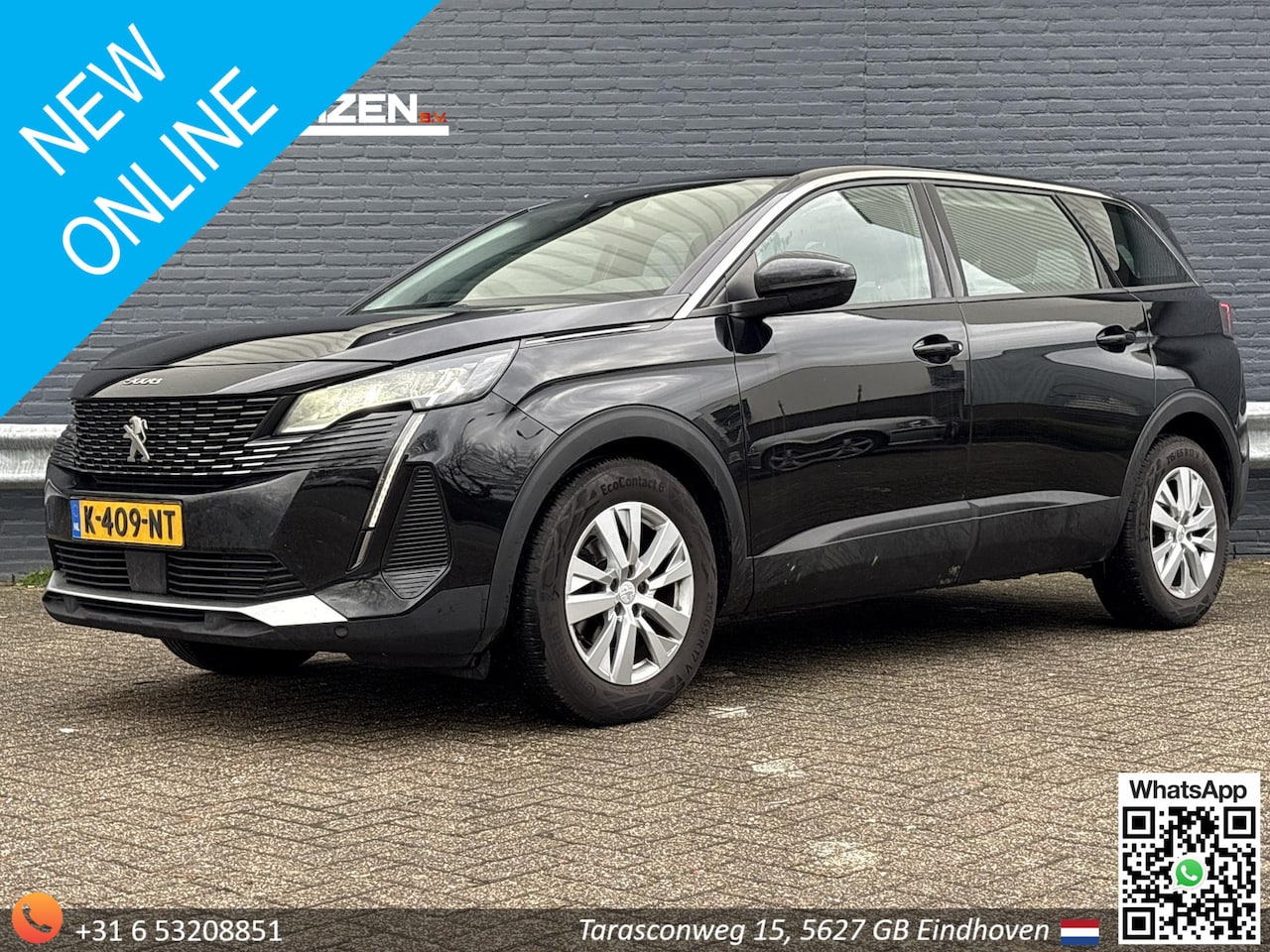 Peugeot 5008 - 1.2 PureTech Blue Lease Active Automaat € 10.700 NETTO | 7 Persoons | Cruise | Climate | N - AutoWereld.nl
