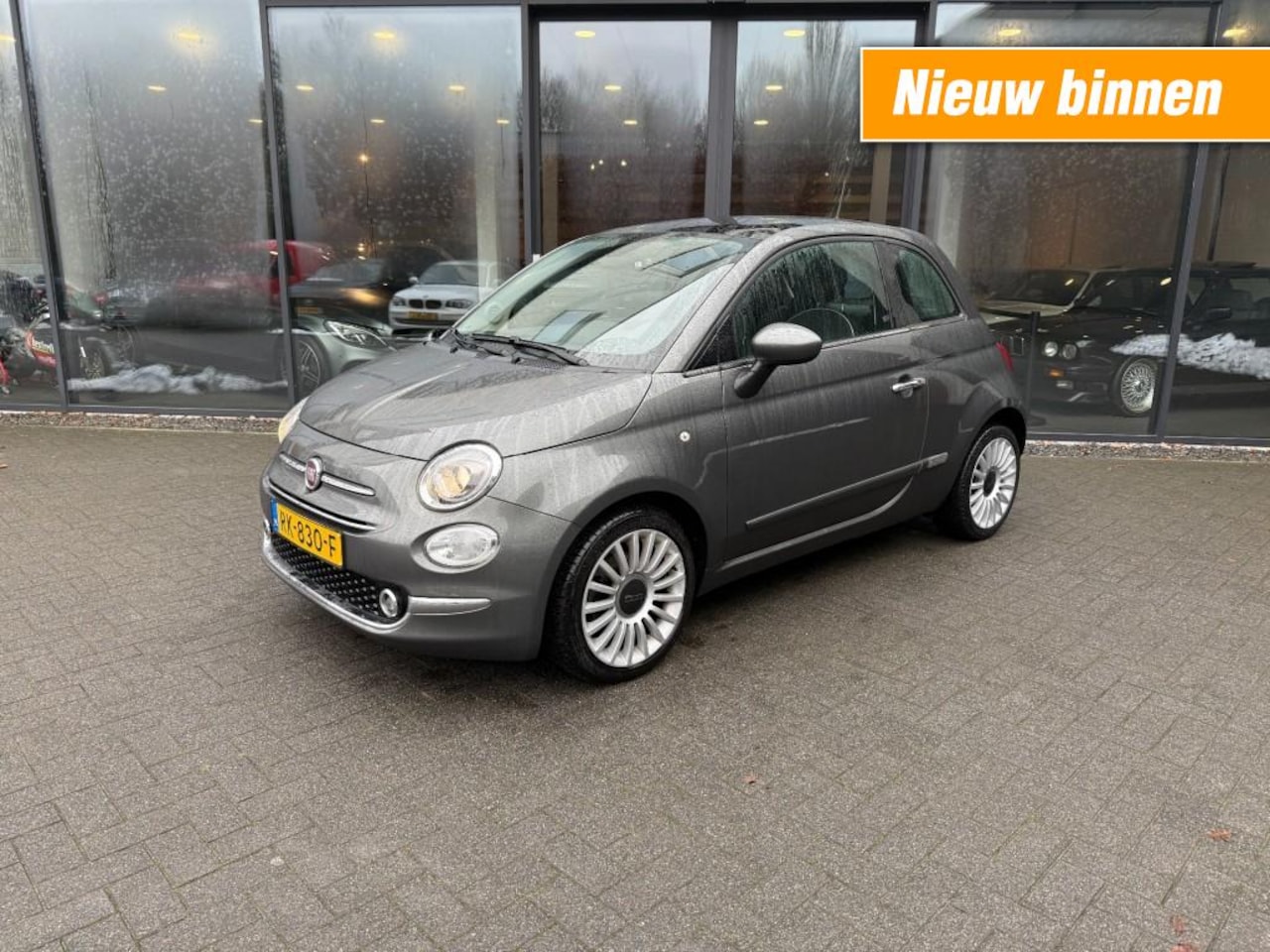 Fiat 500 - 0.9 TwinAir Lounge 0.9 TwinAir 80pk Lounge,Pano,Gr.Navi,Cruise,Clima,PDC,LMV,Dealer OH - AutoWereld.nl
