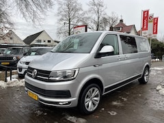Volkswagen Transporter - 2.0 TDI L2H1 DC 140PK DSG 5-PERSOONS / 2X SCHUIFDEUR / NAVI / 18'' LMV