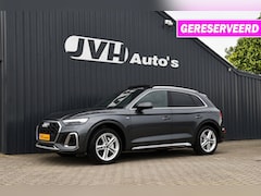 Audi Q5 - 50 TFSi-E 299pk PHEV Plug-In Hybrid Quattro AUT/S-Tronic (2x)S-Line 11-2021 (M2022) | Pano
