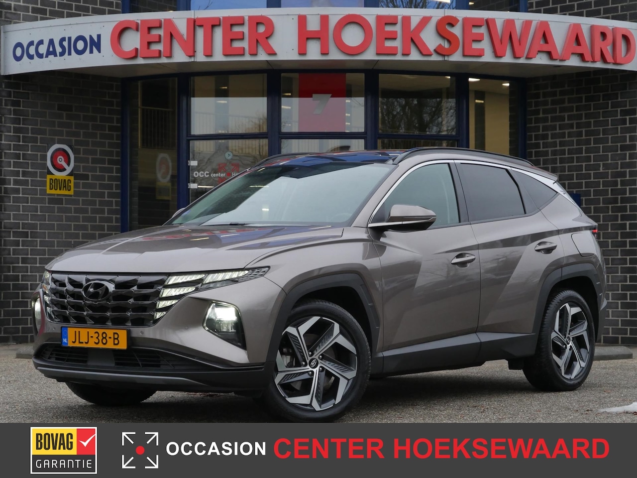 Hyundai Tucson - 1.6 T-GDi HEV 230pk Aut. Premium Sky | Silky Bronze | Panoramadak | - AutoWereld.nl