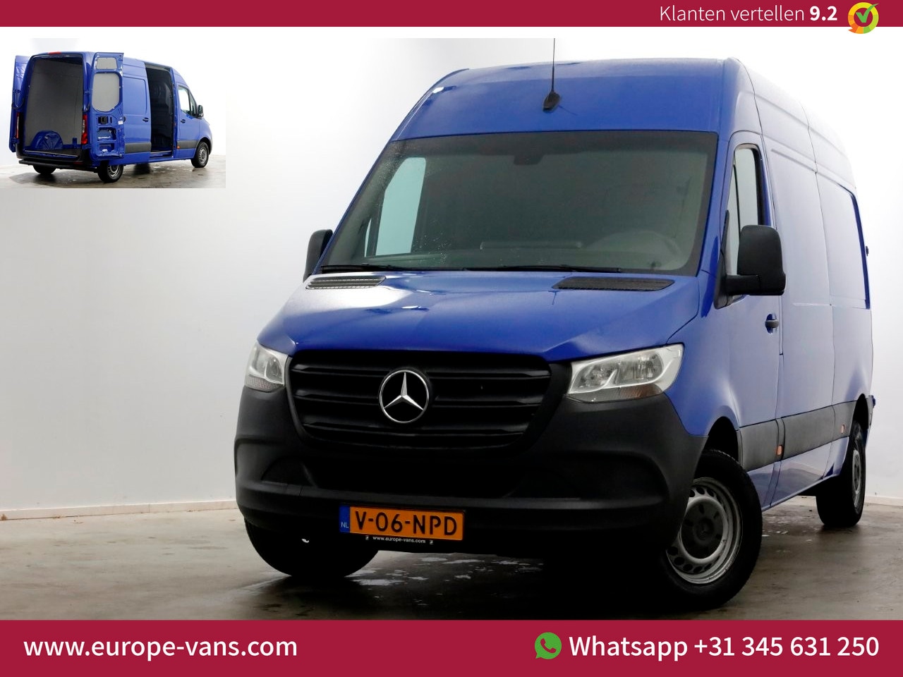 Mercedes-Benz Sprinter - 311 CDI 115pk L2H2 Airco/CarPlay 12-2018 - AutoWereld.nl
