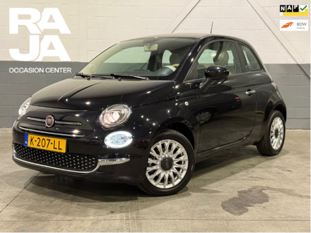 Fiat 500 - 1.0 Hybrid Lounge Carplay Cruise Airco Navi - AutoWereld.nl