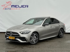 Mercedes-Benz C-klasse - 300 e AMG Line Panoramadak|HUD|Sportvelgen|Adaptive Cruise|Leer|360gr Camera|Carplay|Keyle