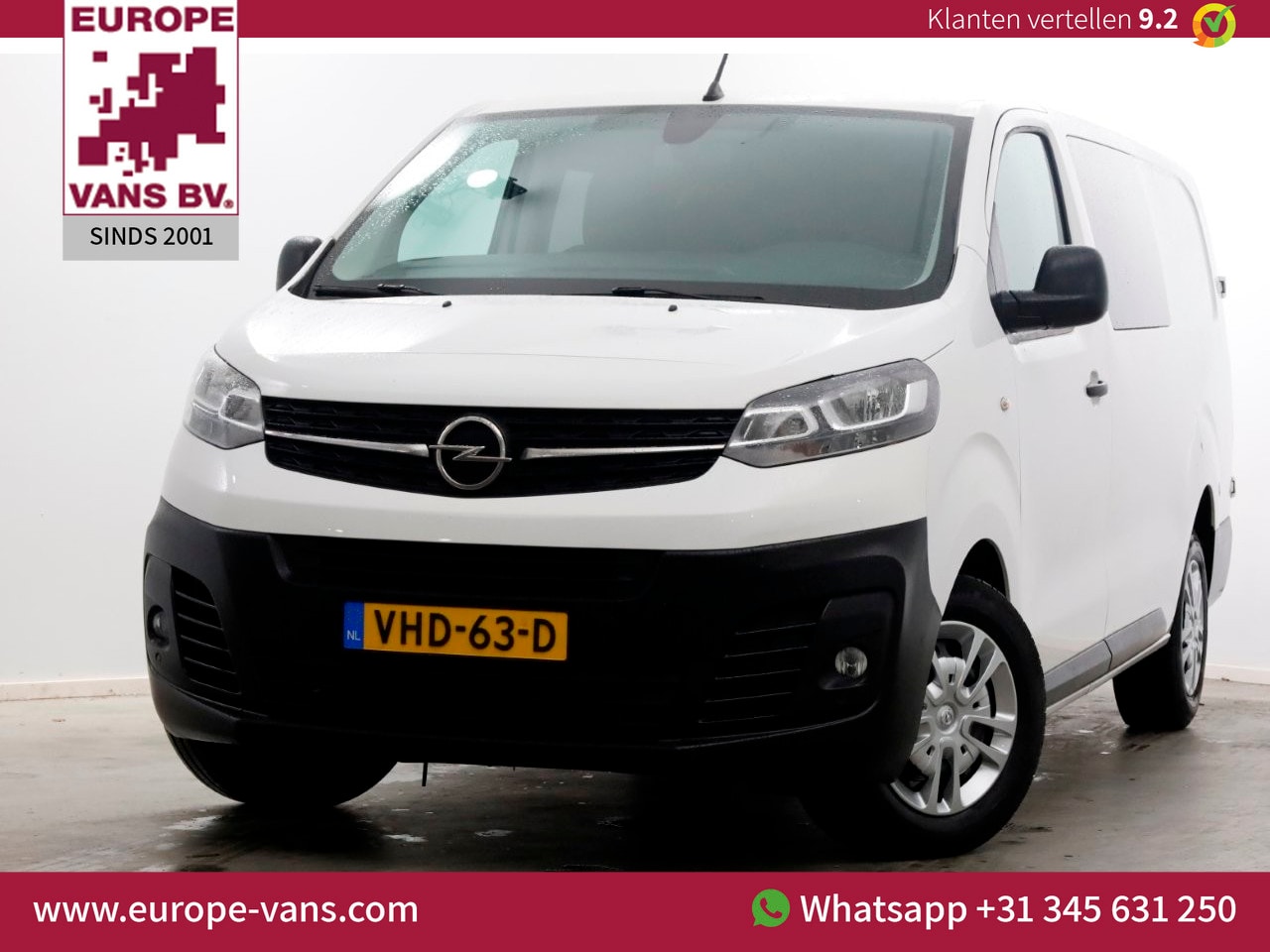 Opel Vivaro - 2.0 CDTI 123pk L3H1 D.C. Edition Airco/Navi/Camera 10-2020 - AutoWereld.nl