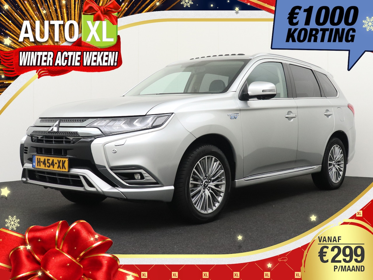 Mitsubishi Outlander - 2.4 PHEV Intense+ Schuif-/kanteldak Trekhaak Dodehoek - AutoWereld.nl