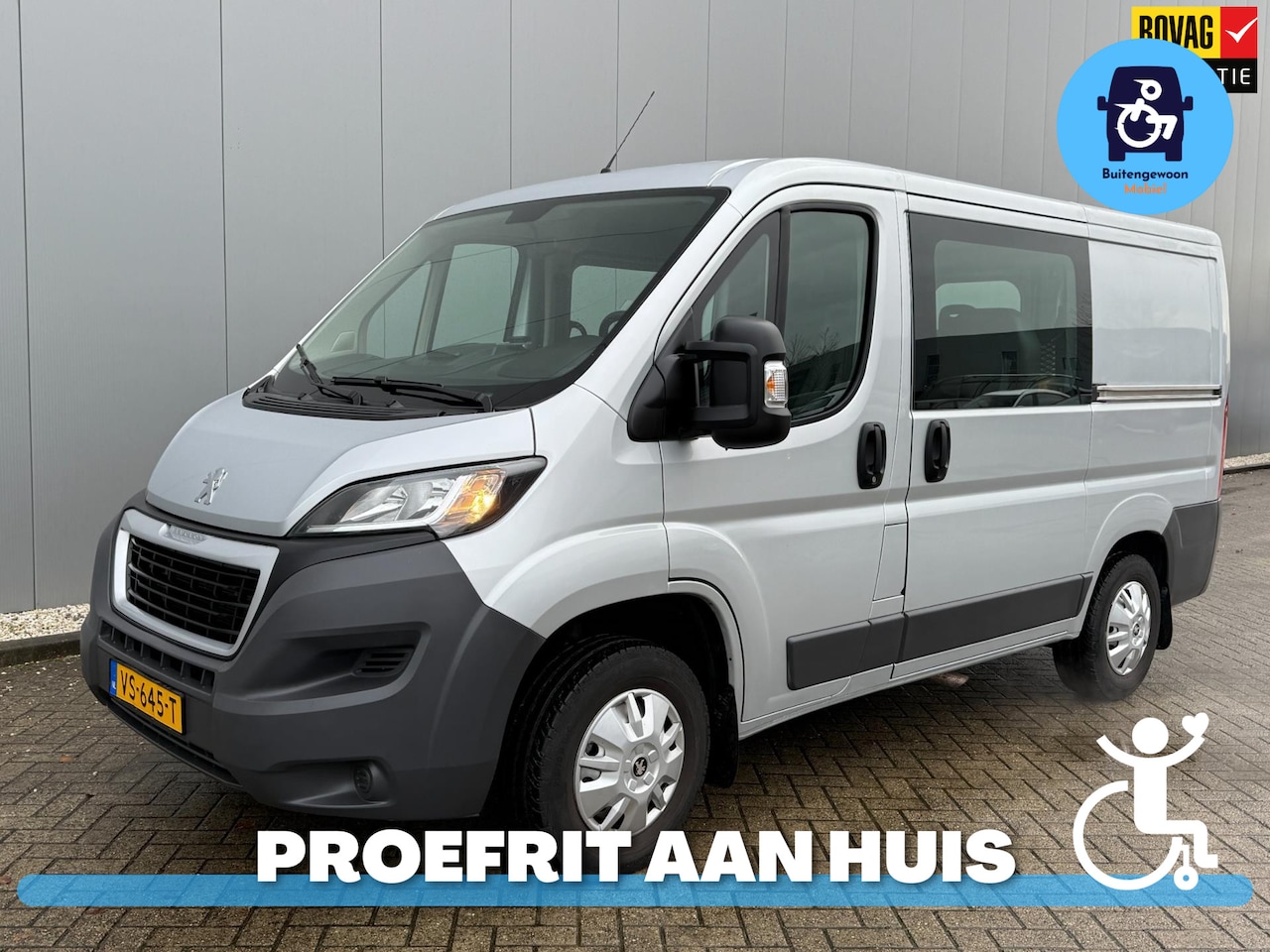 Peugeot Boxer - Rolstoelbus | Airco | Oprijplaat | 4+1 mogelijk - AutoWereld.nl