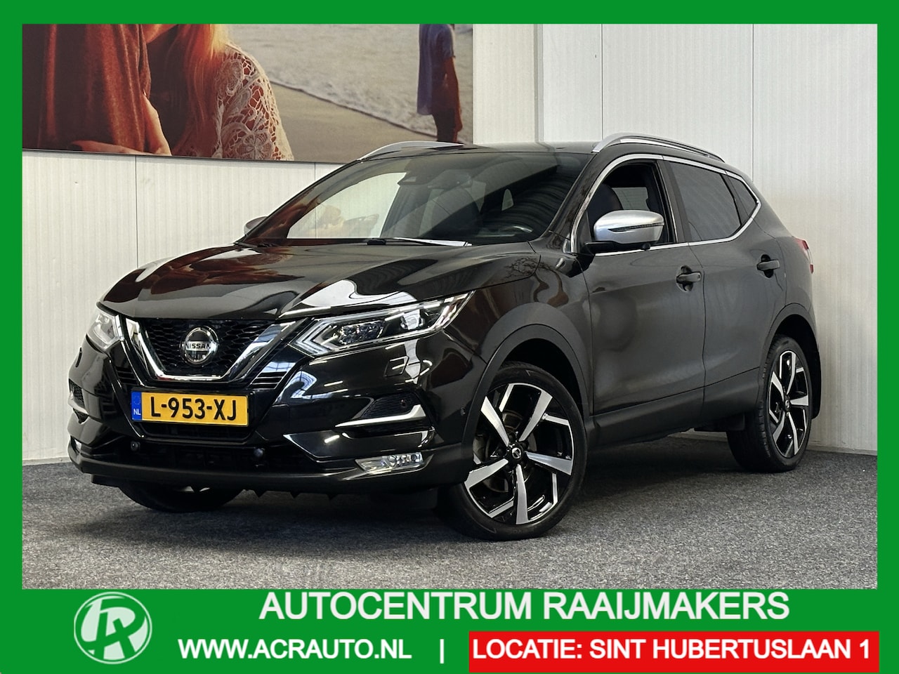 Nissan Qashqai - 1.6 TEKNA 164 PK ! LEDER 360 CAMERA NAVIGATIE BOSE SOUND STOELVERWARMING TREKHAAK LMV 19 I - AutoWereld.nl