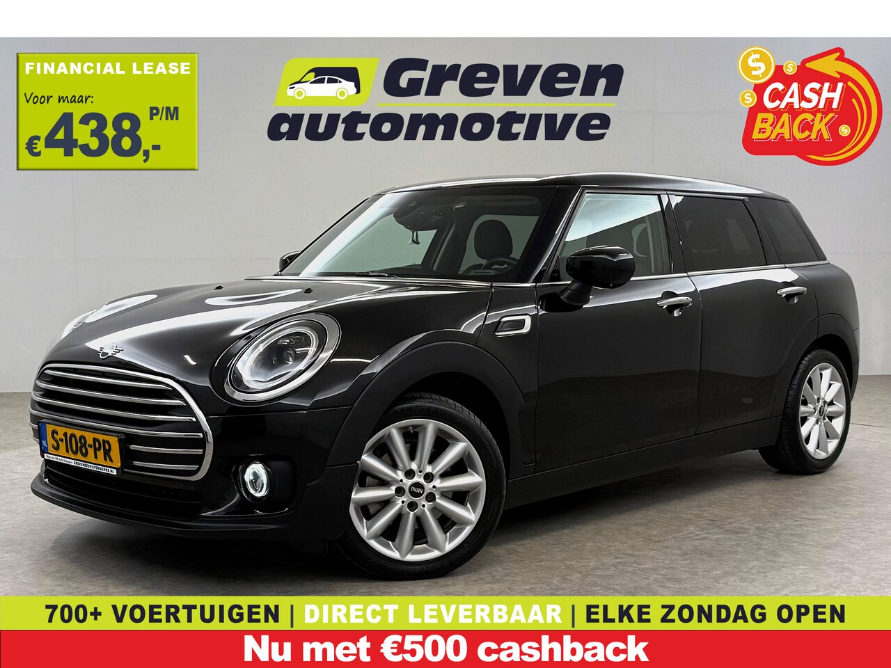 MINI Clubman - 1.5 Cooper Classic | Virtual | Sfeerverl. | Camera | LED | Cruise | Navi | Stoelverw. | Pa - AutoWereld.nl