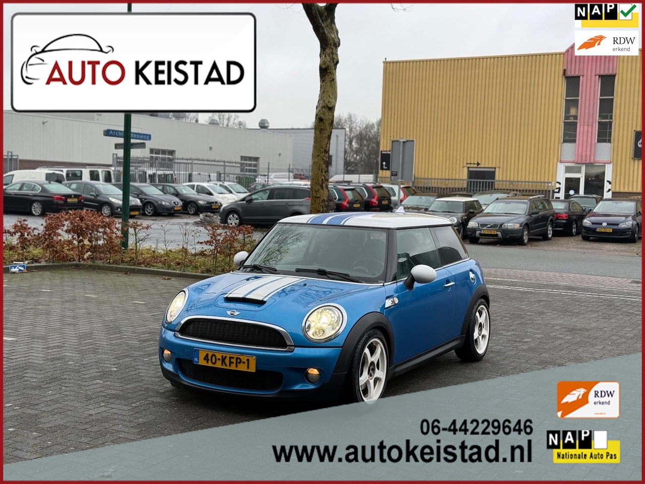 MINI Cooper S - Mini 1.6 174PK CLIMA/CRUISE/XENON! NETTE STAAT! - AutoWereld.nl