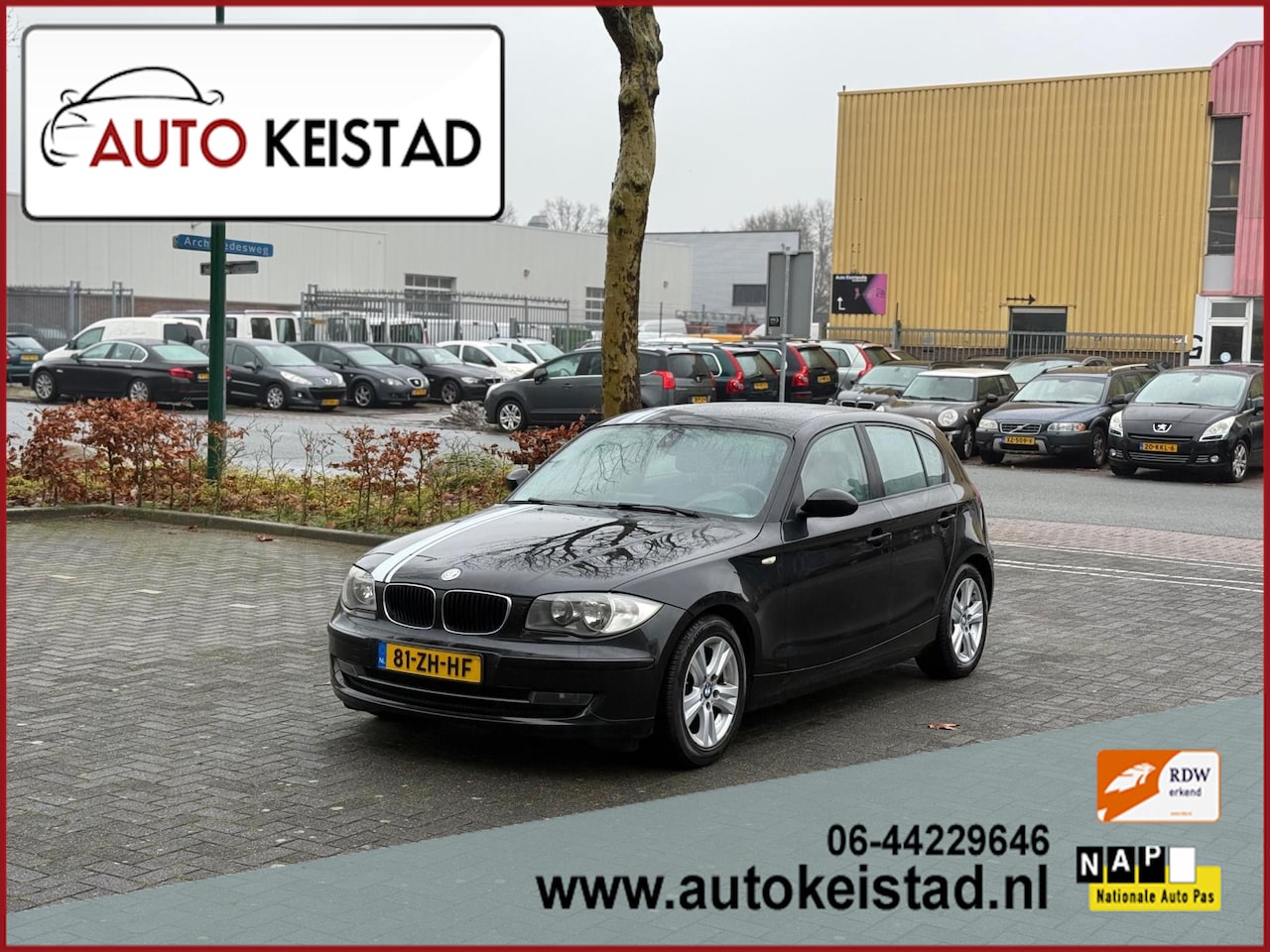 BMW 1-serie - 116i AUTOMAAT CLIMA/CRUISE/NAVIGATIE! 1 JAAR APK! - AutoWereld.nl