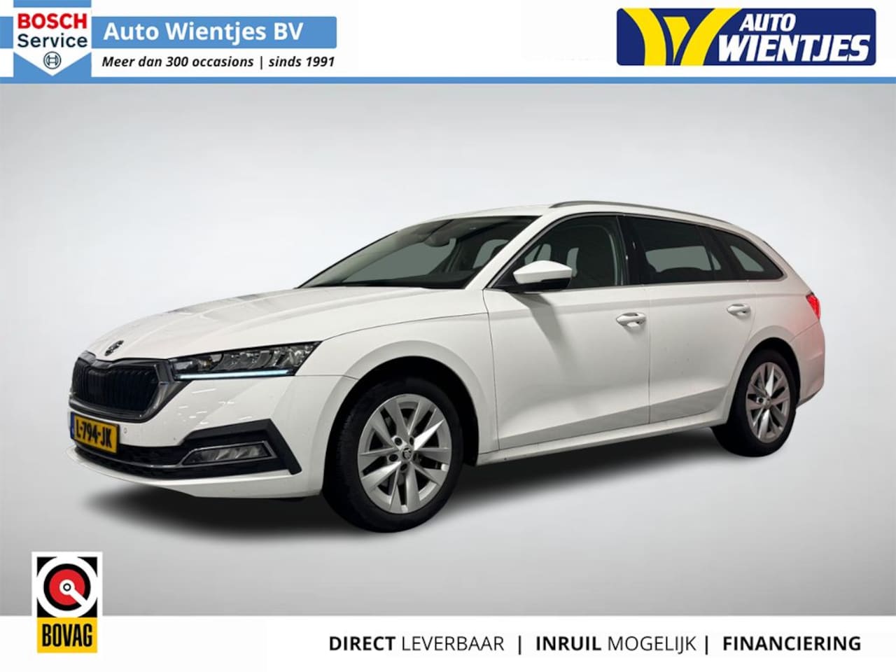 Skoda Octavia Combi - 1.0 TSI | Business Edition | Navi | Carplay | Led | Trekhaak - AutoWereld.nl