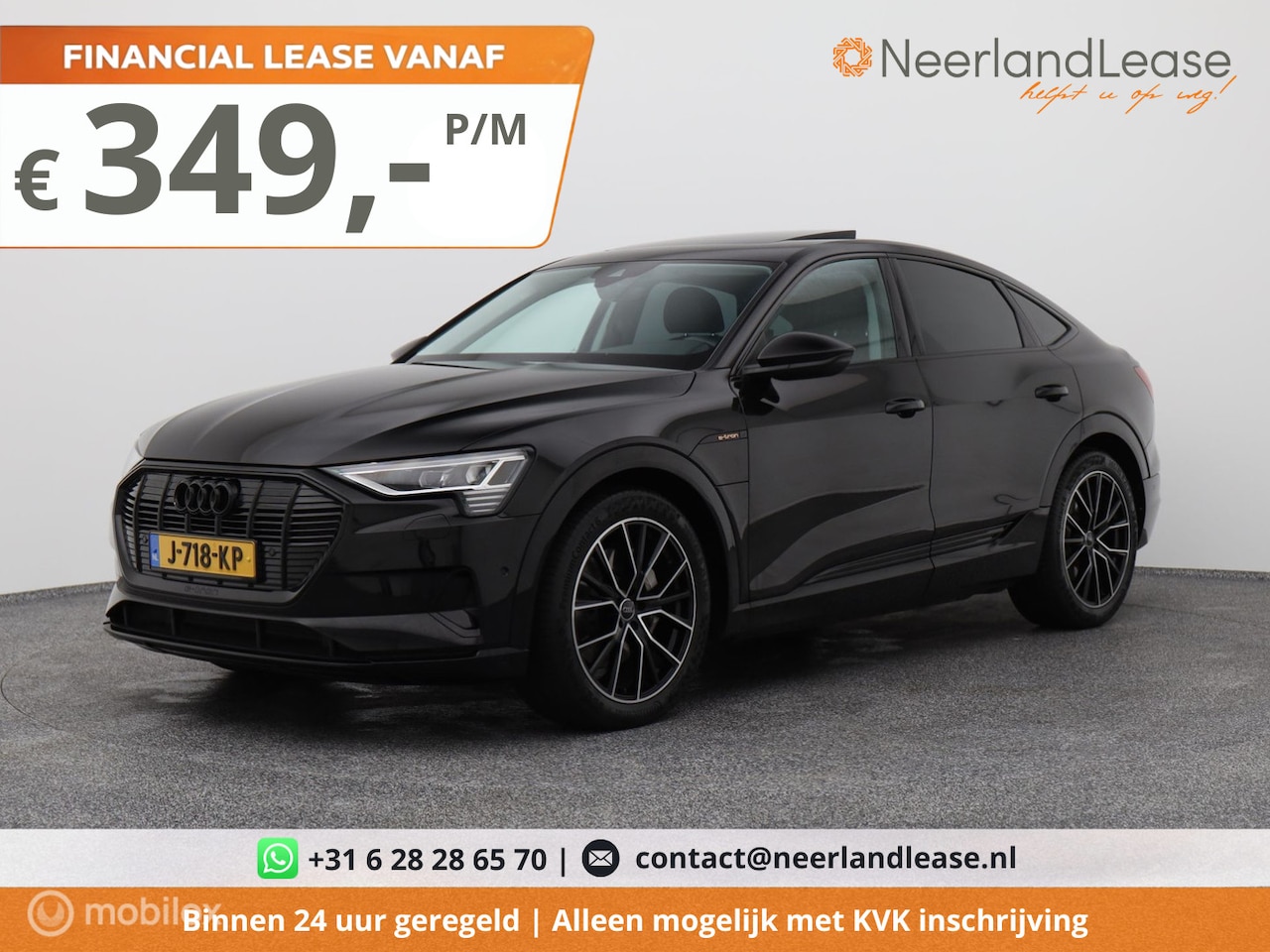 Audi e-tron Sportback - 50 | Zakelijk leasen vanaf €349 p/m - AutoWereld.nl