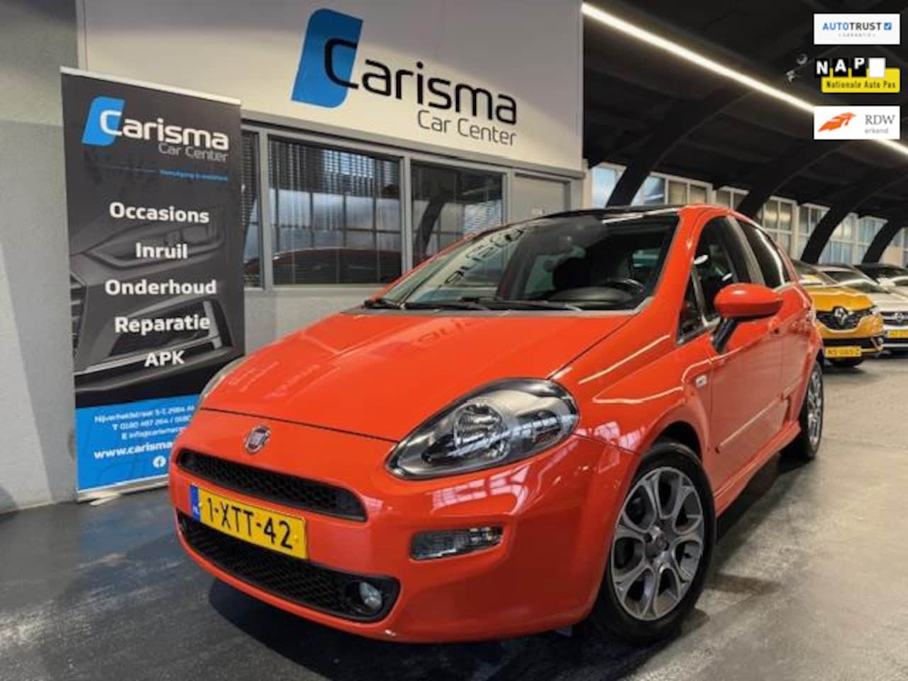 Fiat Punto Evo - 0.9 TwinAir Lounge Pano|Cruise|Clima - AutoWereld.nl