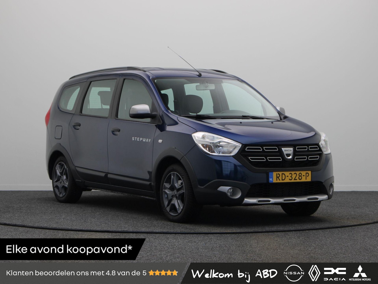 Dacia Lodgy - 1.2 TCe Série Limitée Stepway 5p. | Trekhaak | Lichtmetalen Velgen | Airconditioning | Nav - AutoWereld.nl