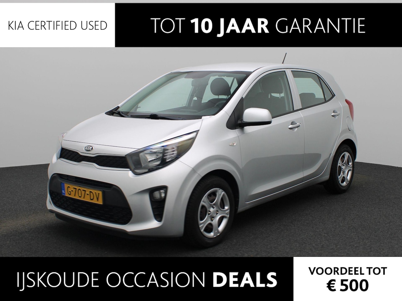Kia Picanto - 1.0 CVVT EconomyPlusLine | Airco | Audio Bluetooth | - AutoWereld.nl