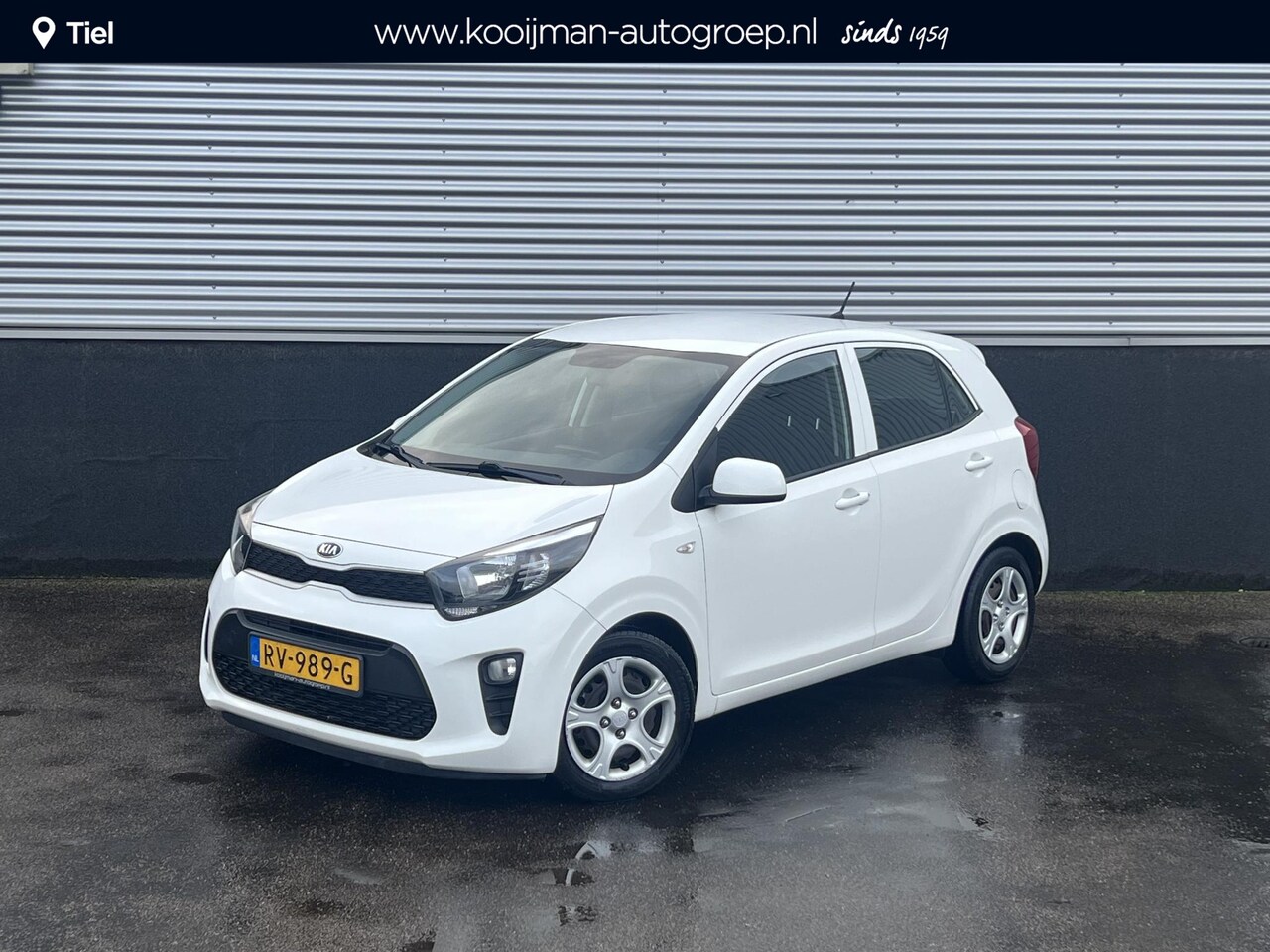 Kia Picanto - 1.0 CVVT EconomyPlusLine Nieuw geleverd, Dealeronderhouden, 1e eign. Airco, Bluetooth, BTW - AutoWereld.nl