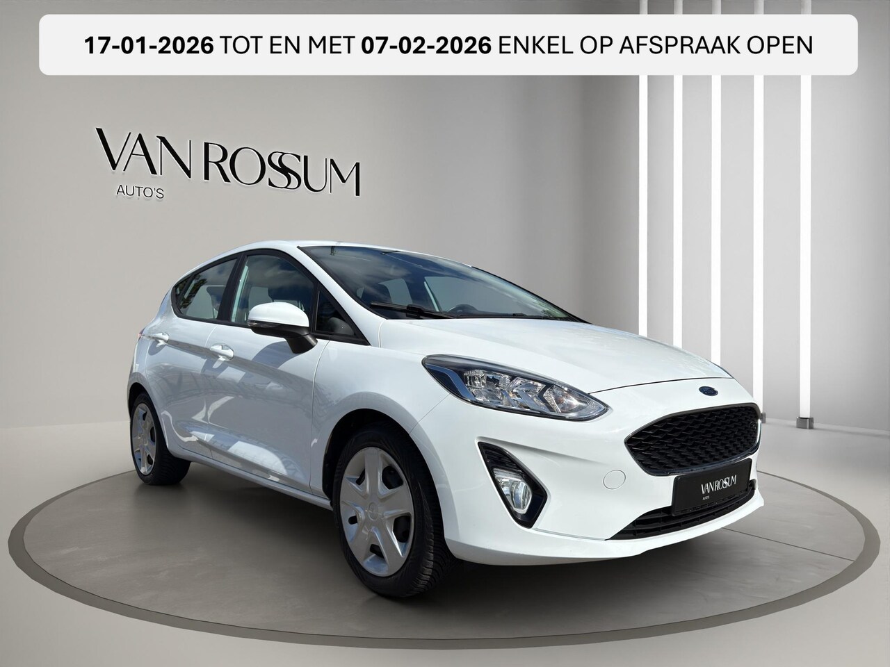 Ford Fiesta - 1.1 Trend 5Drs Airco | 75PK |Stuur en Stoelverwarming | Apple / Android | Airco / Klimaatr - AutoWereld.nl