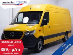 Mercedes-Benz Sprinter - 317 CDI 170 pk L3H2 DHL Uitvoering, Navi, Camera Opstap achter, 270 Graden Deuren, Laadrui