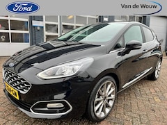 Ford Fiesta - 1.0 EcoBoost Hybrid Vignale Lederen bekleding-125pk-addaptieve cruise-winterpack