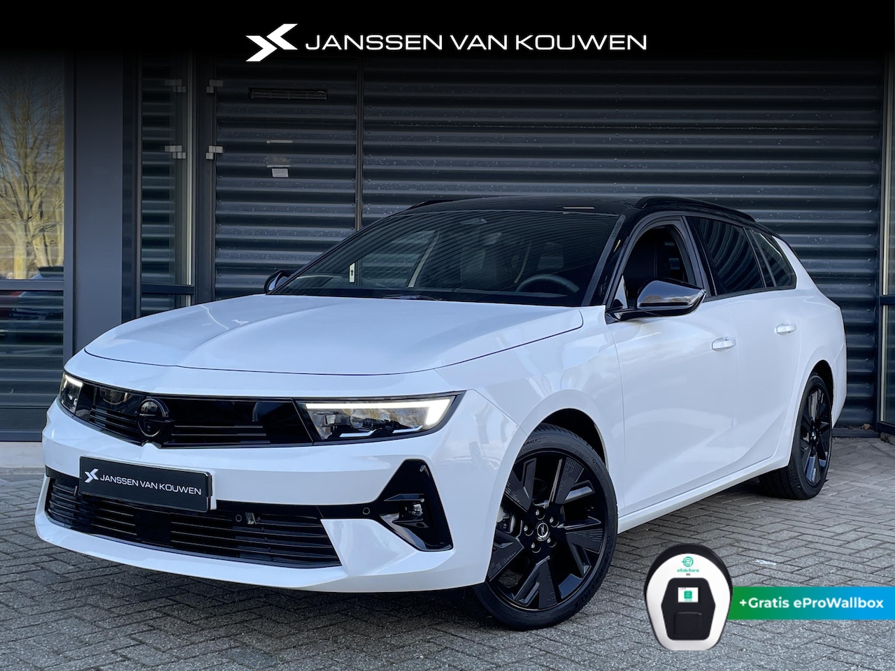 Opel Astra Sports Tourer - Electric 54 kWh GS Panoramadak Head-Up AGR Stuur-Stoelverwarming - AutoWereld.nl