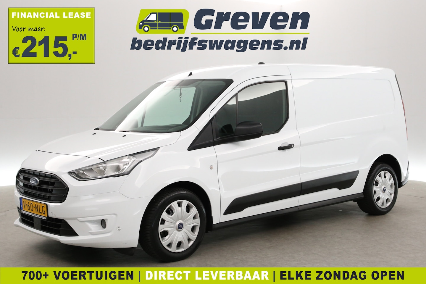 Ford Transit Connect - 1.5 EcoBlue L2 | Euro6 | 100PK | Airco | 3-Zits | Trekhaak | Parkeersens. - AutoWereld.nl
