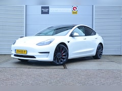 Tesla Model 3 - Performance AWD 75 kWh AutoPilot, Warmtepomp