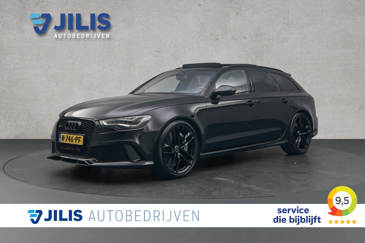 Audi A6 Avant - 4.0 TFSI RS 6 quattro Pro Line Plus | Keramische remschijven | Milltek uitlaatsysteem | Vo - AutoWereld.nl