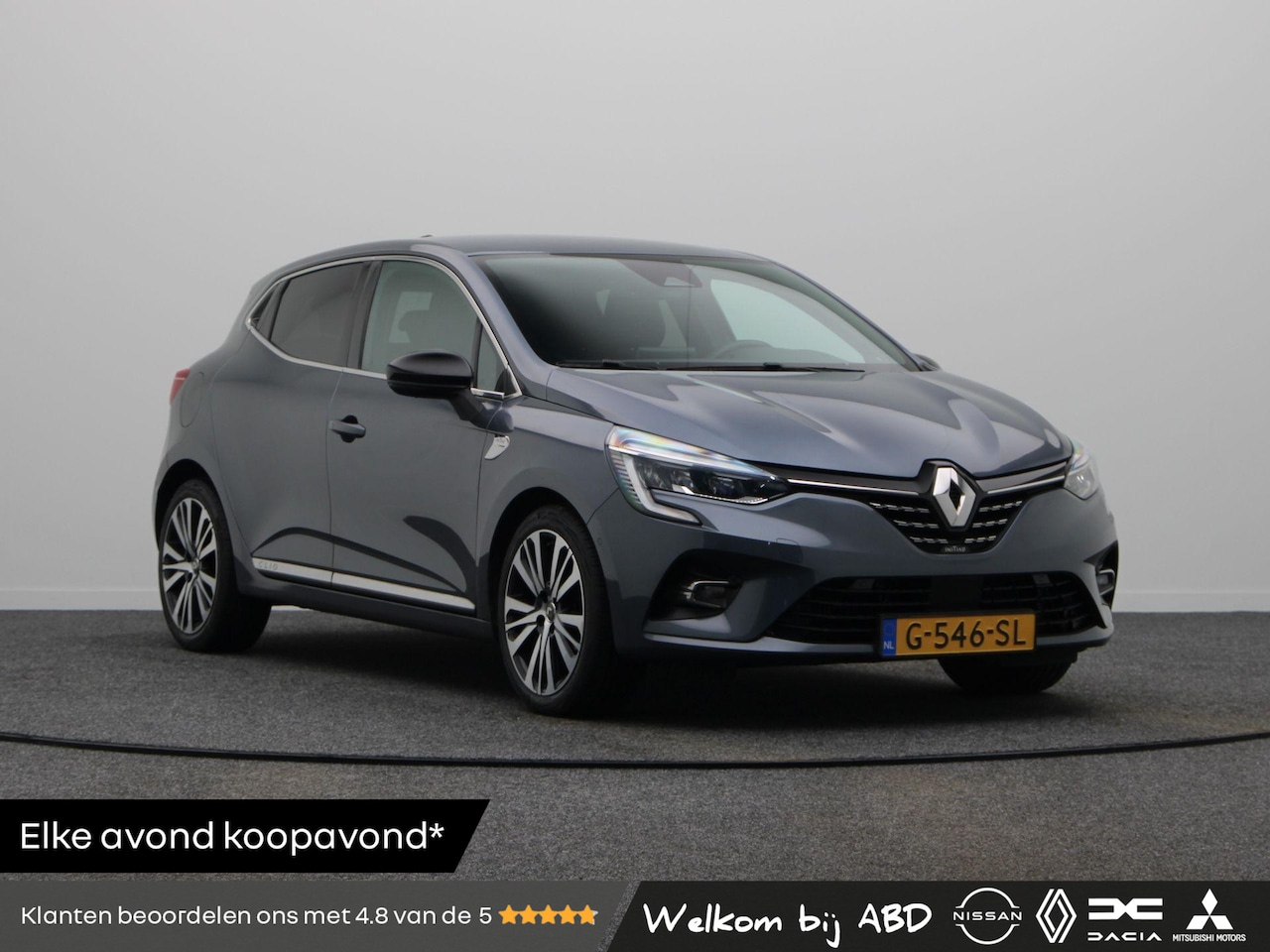 Renault Clio - TCe 100pk Initiale Paris | Lederen bekleding | Dealer onderhouden | BOSE | Stoel- en stuur - AutoWereld.nl