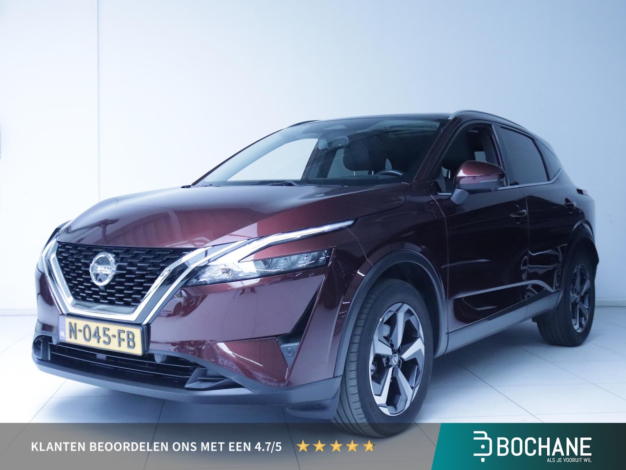 Nissan Qashqai - 1.3 MHEV Xtronic N-Connecta | Elektrisch bedienbare achterklep | Navi | Panoramadak | - AutoWereld.nl